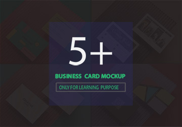 Business Card Mockup Bundle 04